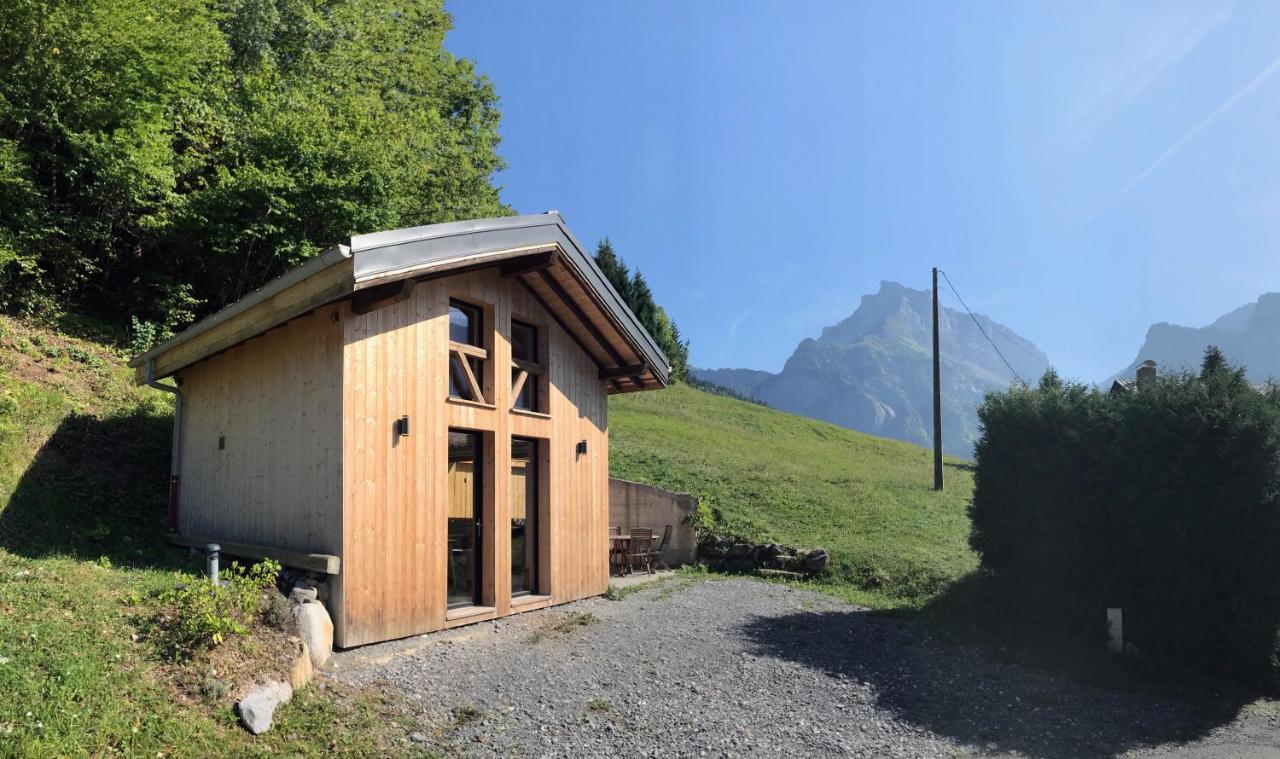 Chalet*** Au Pied D'Une Prairie Face A La Montagne Sixt Exteriér fotografie