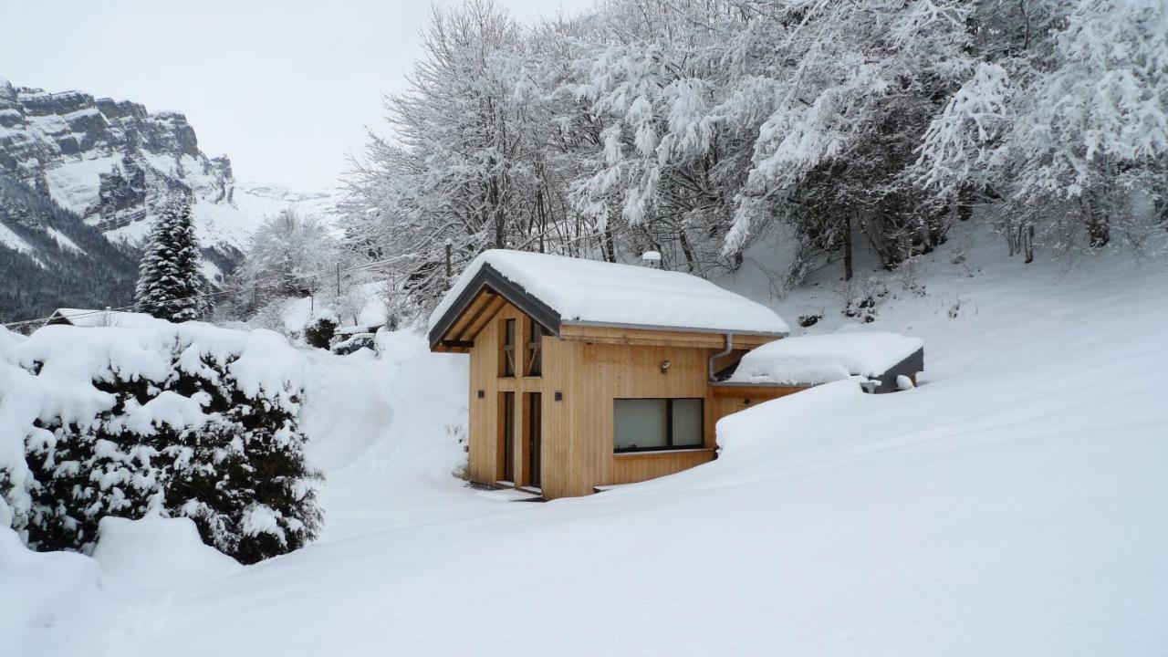 Chalet*** Au Pied D'Une Prairie Face A La Montagne Sixt Exteriér fotografie