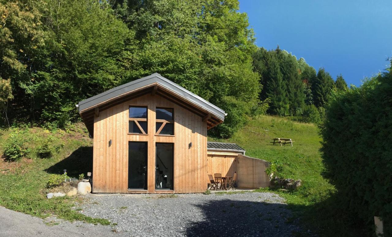 Chalet*** Au Pied D'Une Prairie Face A La Montagne Sixt Exteriér fotografie